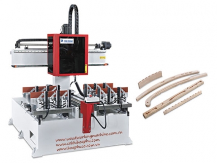 Máy phay mộng âm nhiều đầu cnc