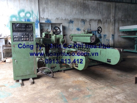 Máy cắt phay 2 đầu tự động băng tải - Heian